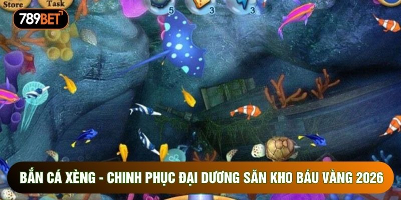 Bắn Cá Xèng - Chinh Phục Đại Dương Săn Kho Báu Vàng 2026